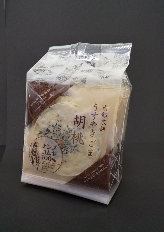 画像: うす焼きくるみ南部せんべい（12枚入り）